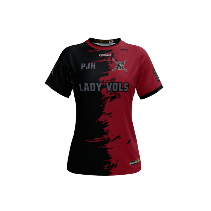 Ladies Custom Jerseys Splat Crew Neck ECO Ladies Jerseys. (x 17)