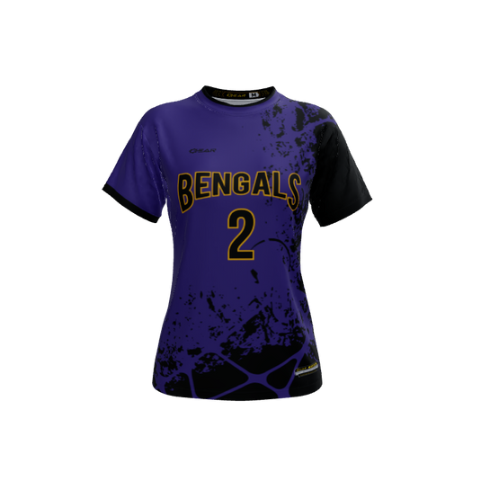 Ladies Custom Jerseys Racer Crew Neck ECO Ladies Jerseys. (x 22)