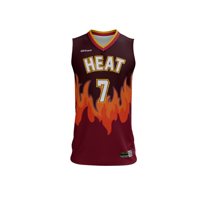 Mens Jerseys Fire Basketball Jersey. (x 10)