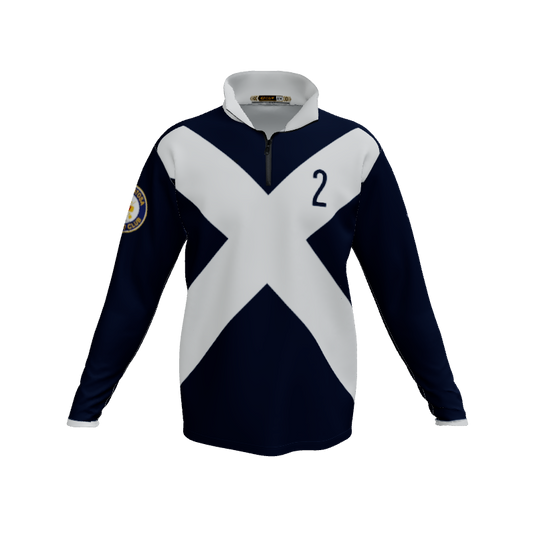 Collared Shirts Core QTR Zipped LS. (x 4)