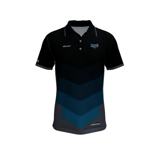 Mens Polos Chevron Custom Polo V3. (x 2)