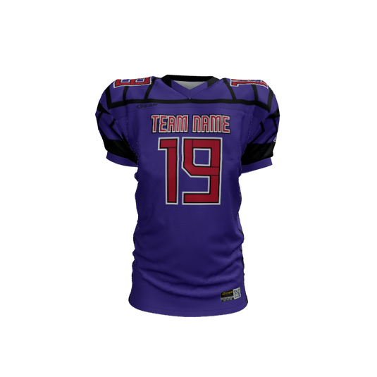 Mens Jerseys Force Custom Football Loose Fit Jersey. (x 1)