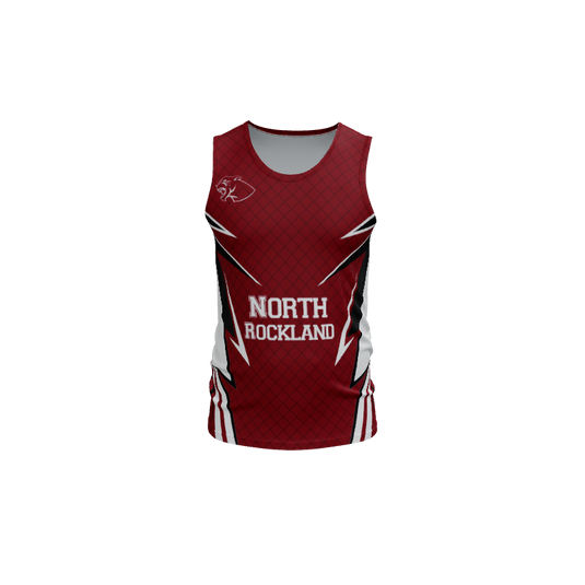 Mens Jerseys Hawk Track Fitted Singlet. (x 1)