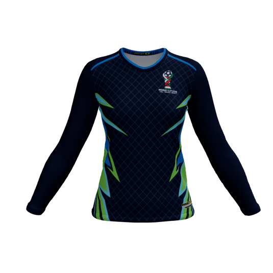 Ladies Custom Jerseys Hawk Ladies Long Sleeve Jersey. (x 3)