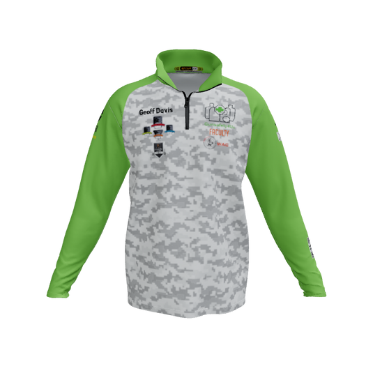 Collared Shirts Core QTR Zipped LS. (x 1)