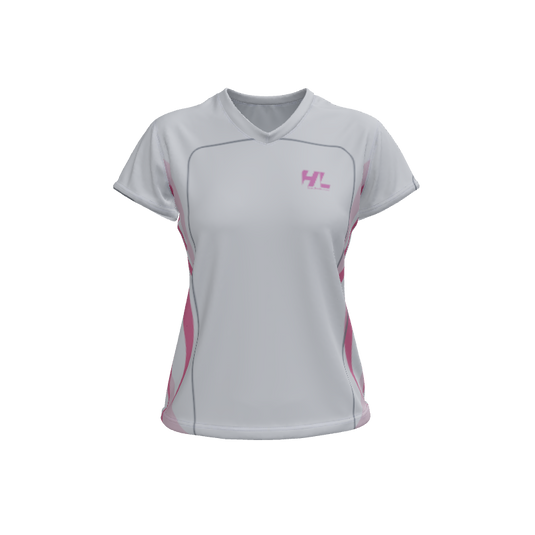 Ladies Custom Jerseys Scream 2.0 Ladies V-Neck Cap-Sleeve 2.50. (x 1)