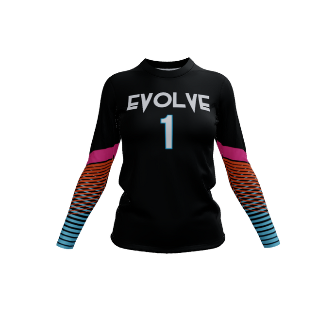 Ladies Custom Jerseys Mystic Ladies ECO Long Sleeve Crew Jersey. (x 1)