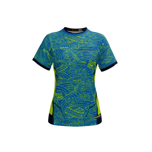 Ladies Custom Jerseys Water Dragon Crew Neck ECO Ladies Jerseys. (x 13)