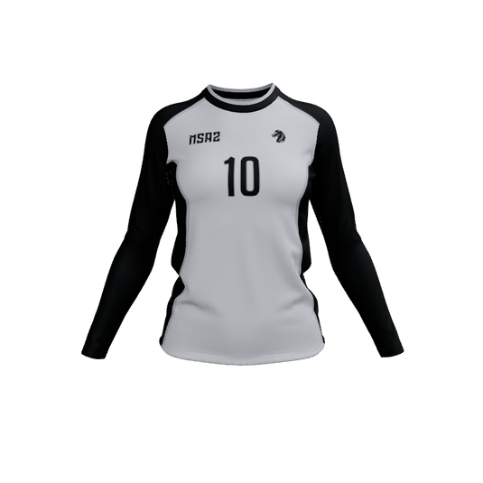 Ladies Custom Jerseys Saga Ladies ECO Long Sleeve Crew Jersey. (x 14)
