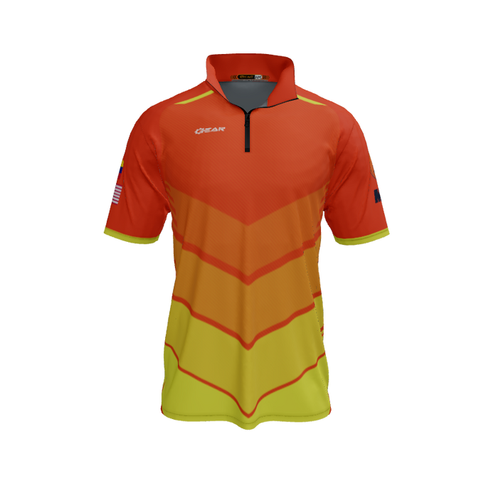 Collared Shirts Boost QTR Zip Short Sleeve. (x 1)