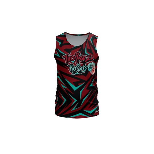 Mens Jerseys Notorious Track Fitted Singlet. (x 3)