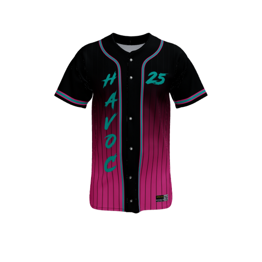 Mens Jerseys Bronx Custom Premier Full Button SS Jersey. (x 9)