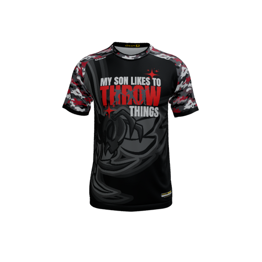 Mens Jerseys Hornet Mascot Crew Neck Short Sleeve Jersey. (x 2)