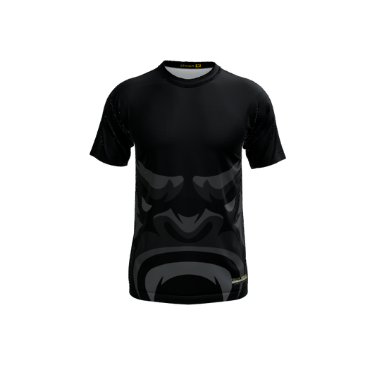 Mens Jerseys Ape Mascot Crew Neck Short Sleeve Jersey. (x 1)