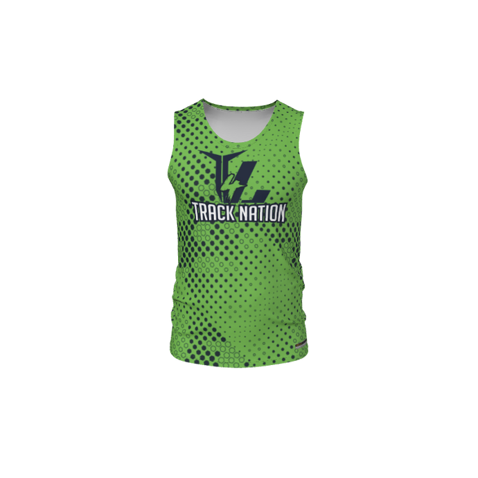 Mens Jerseys Core Track Fitted Singlet. (x 3)