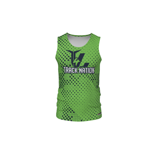 Mens Jerseys Core Track Fitted Singlet. (x 3)