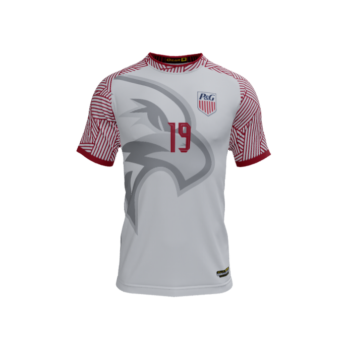 Mens Jerseys Eagle Mascot Crew Neck Short Sleeve Jersey. (x 11)