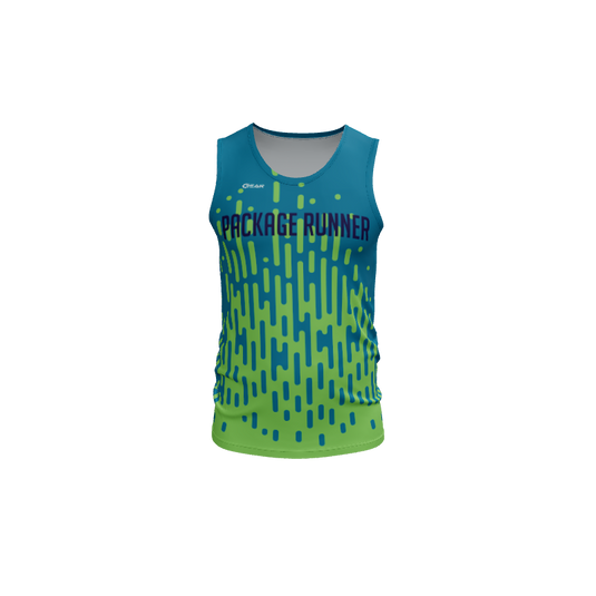 Mens Jerseys Rise Track Fitted Singlet. (x 1)