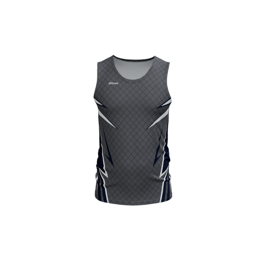 Mens Jerseys Hawk Track Fitted Singlet. (x 1)