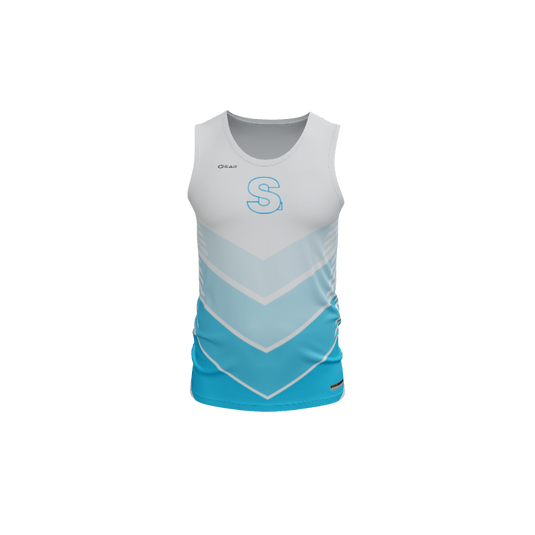 Mens Jerseys Boost Track Fitted Singlet. (x 5)