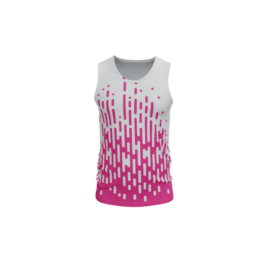 Mens Jerseys Rise Track Fitted Singlet. (x 6)