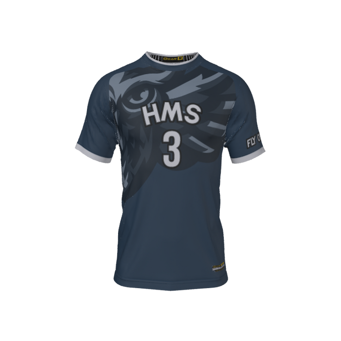 Mens Jerseys Owl Mascot Crew Neck Short Sleeve Jersey. (x 16)