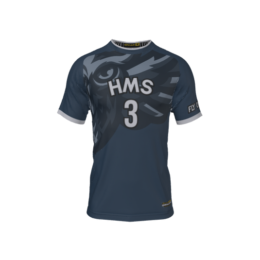 Mens Jerseys Owl Mascot Crew Neck Short Sleeve Jersey. (x 16)