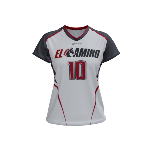 Ladies Custom Jerseys Mystic 2.0 Ladies V-Neck Cap-Sleeve 2.50. (x 25)