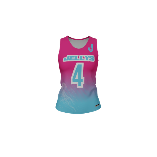 Ladies Custom Jerseys Core Ladies Fitted Track Singlet. (x 6)