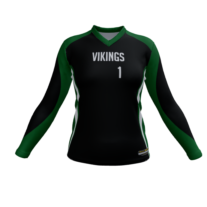 Ladies Custom Jerseys Oasis Womens Volleyball Jersey. (x 65)