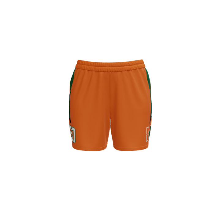 SA HITT Store HITT Shorts - Orange (Optional Item). (Womens Medium)