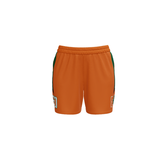 SA HITT Store HITT Shorts - Orange (Optional Item). (Womens Medium)