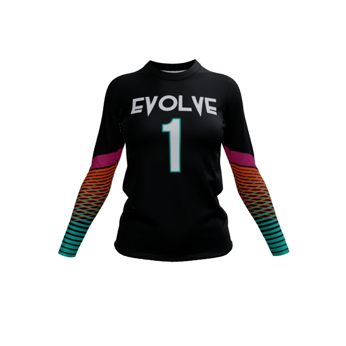 Ladies Custom Jerseys Mystic Ladies ECO Long Sleeve Crew Jersey. (x 1)