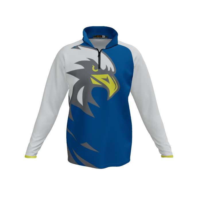 Collared Shirts Eagle QTR Zipped LS. (x 1)