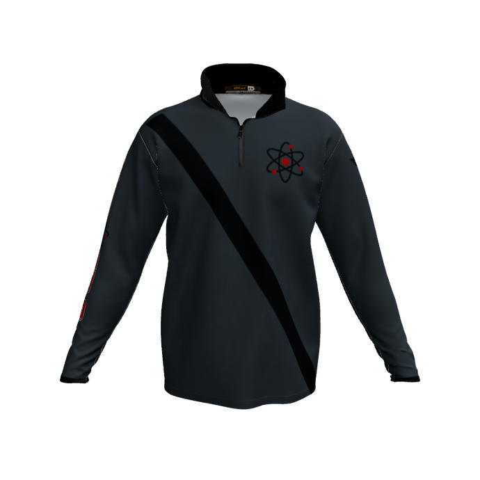 Collared Shirts Core QTR Zipped LS. (x 1)