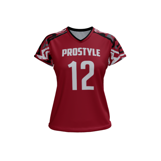 Ladies Custom Jerseys Athena 2.0 Ladies V-Neck Cap-Sleeve 2.50. (x 8)