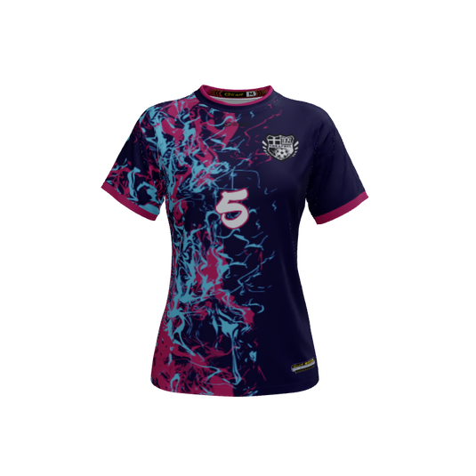 Ladies Custom Jerseys Darkness Crew Neck ECO Ladies Jerseys. (x 13)