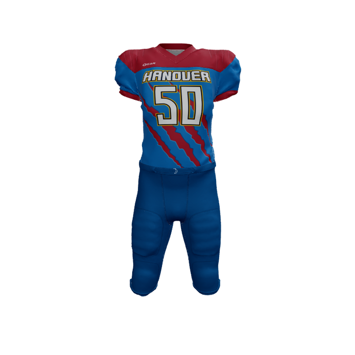 Packages Tear Custom Football Flex Uniform Set. (x 17)