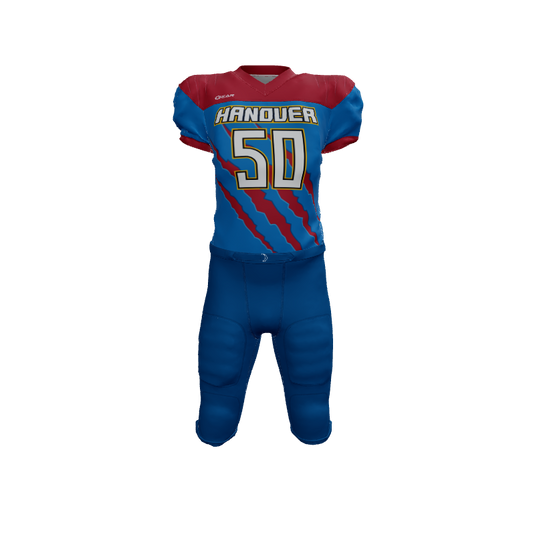 Packages Tear Custom Football Flex Uniform Set. (x 17)
