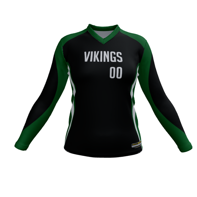 Ladies Custom Jerseys Oasis Womens Volleyball Jersey. (x 65)
