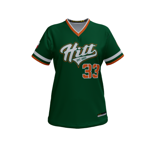 SA HITT Store HITT Jersey - Green (Required U10 & U12 Only). (Girls Medium)