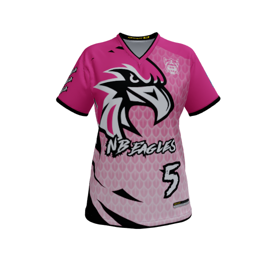 Ladies Custom Jerseys Eagle Womens VNeck Jersey 2.0. (x 17)