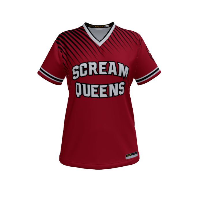 Ladies Custom Jerseys Rays Ladies V-Neck Short Sleeve 2.50. (x 18)