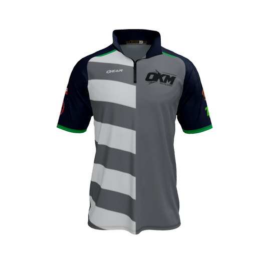 Collared Shirts Dortmund QTR Zip Short Sleeve. (x 1)