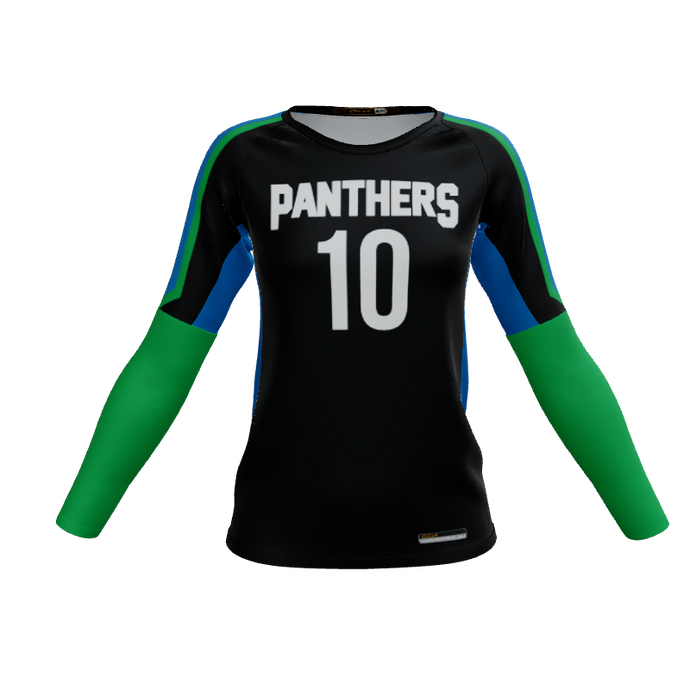 Ladies Custom Jerseys Tunnel Pro Cut Volleyball Game Jersey. (x 9)