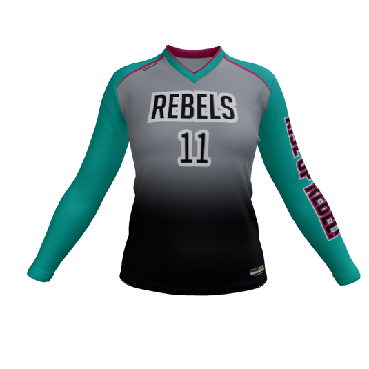 Ladies Custom Jerseys Core Womens Volleyball Jersey. (x 1)