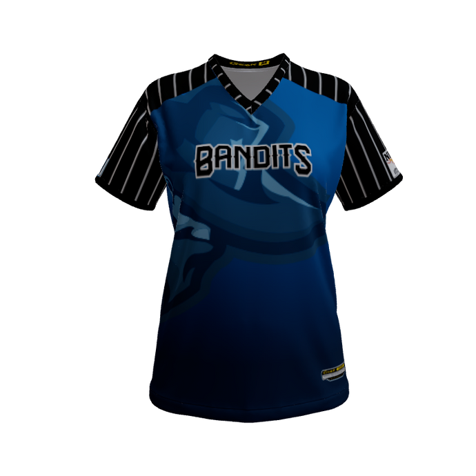 Ladies Custom Jerseys Outlaw Ladies Mascots Short Sleeve. (x 12)