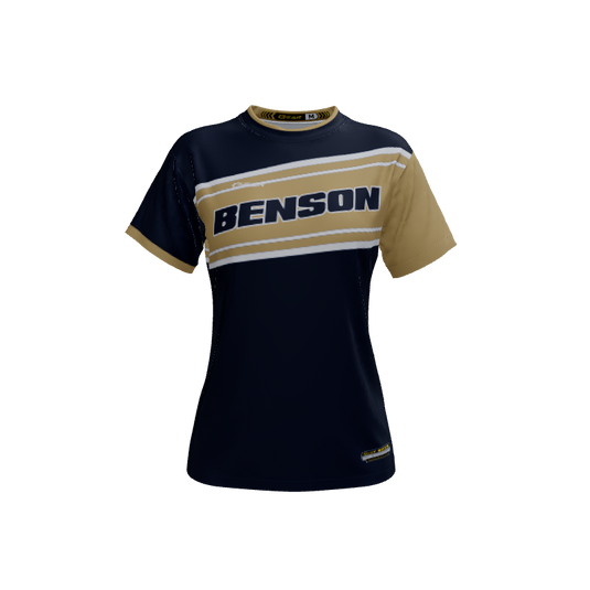 Ladies Custom Jerseys Strip Crew Neck ECO Ladies Jerseys. (x 30)