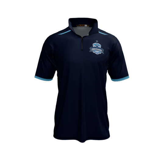 Collared Shirts Core QTR Zip Short Sleeve. (x 5)