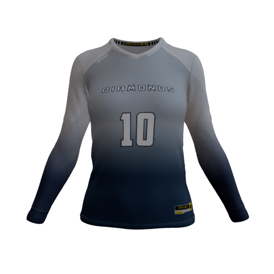 Ladies Custom Jerseys Core Womens Fitted Volleyball Jersey. (x 14)